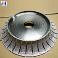 Vacuum Brazed Diamond Grinding Tool  Bullnose Profiling Wheel for granite